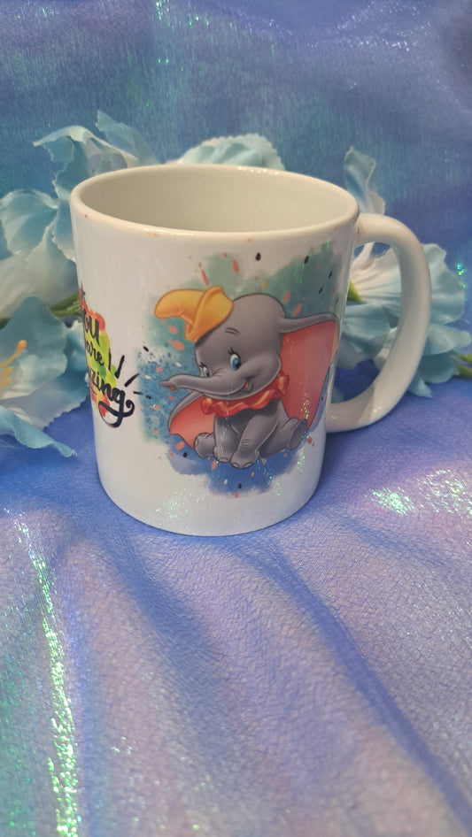 Dumbo inspired You are amazing mug
