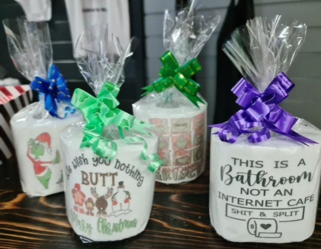 Novelty Festive Toilet Roll