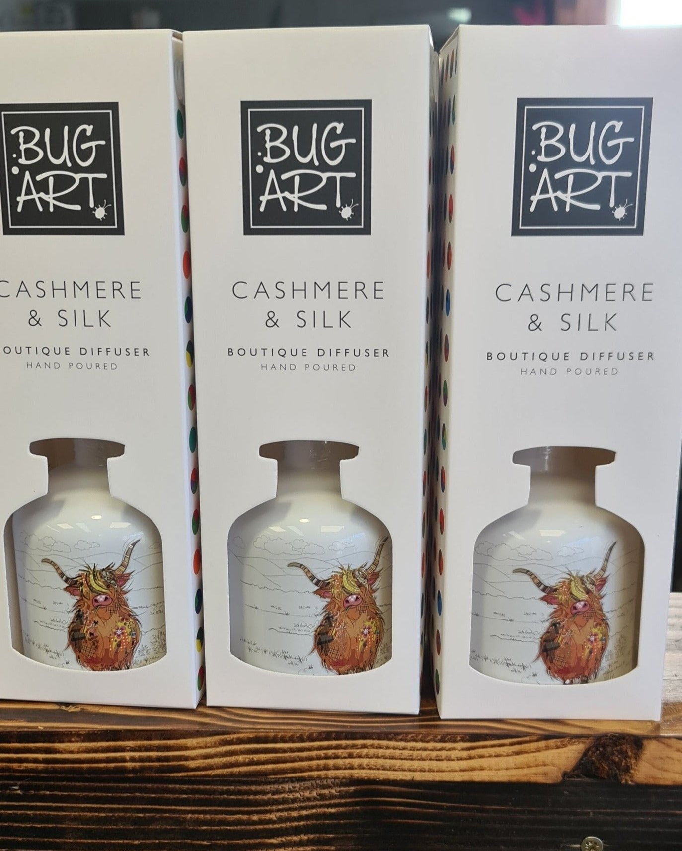 Highland Cow Reed Diffuser - Bug Art