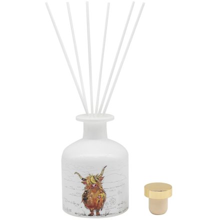 Highland Cow Reed Diffuser - Bug Art