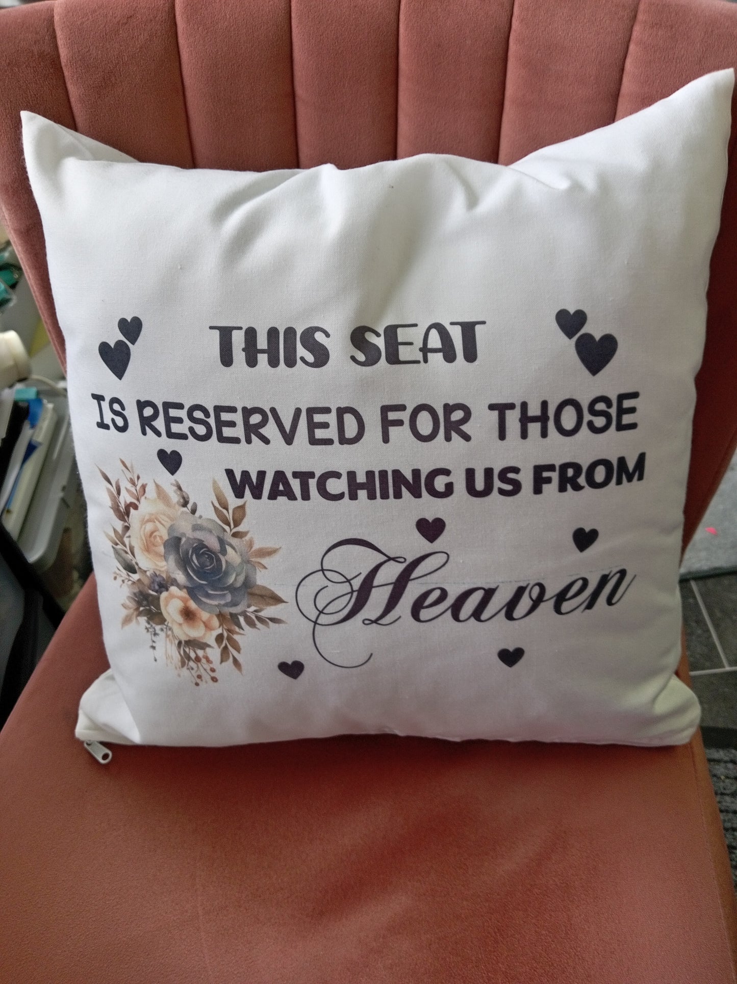 Reserved In Heaven Cushion