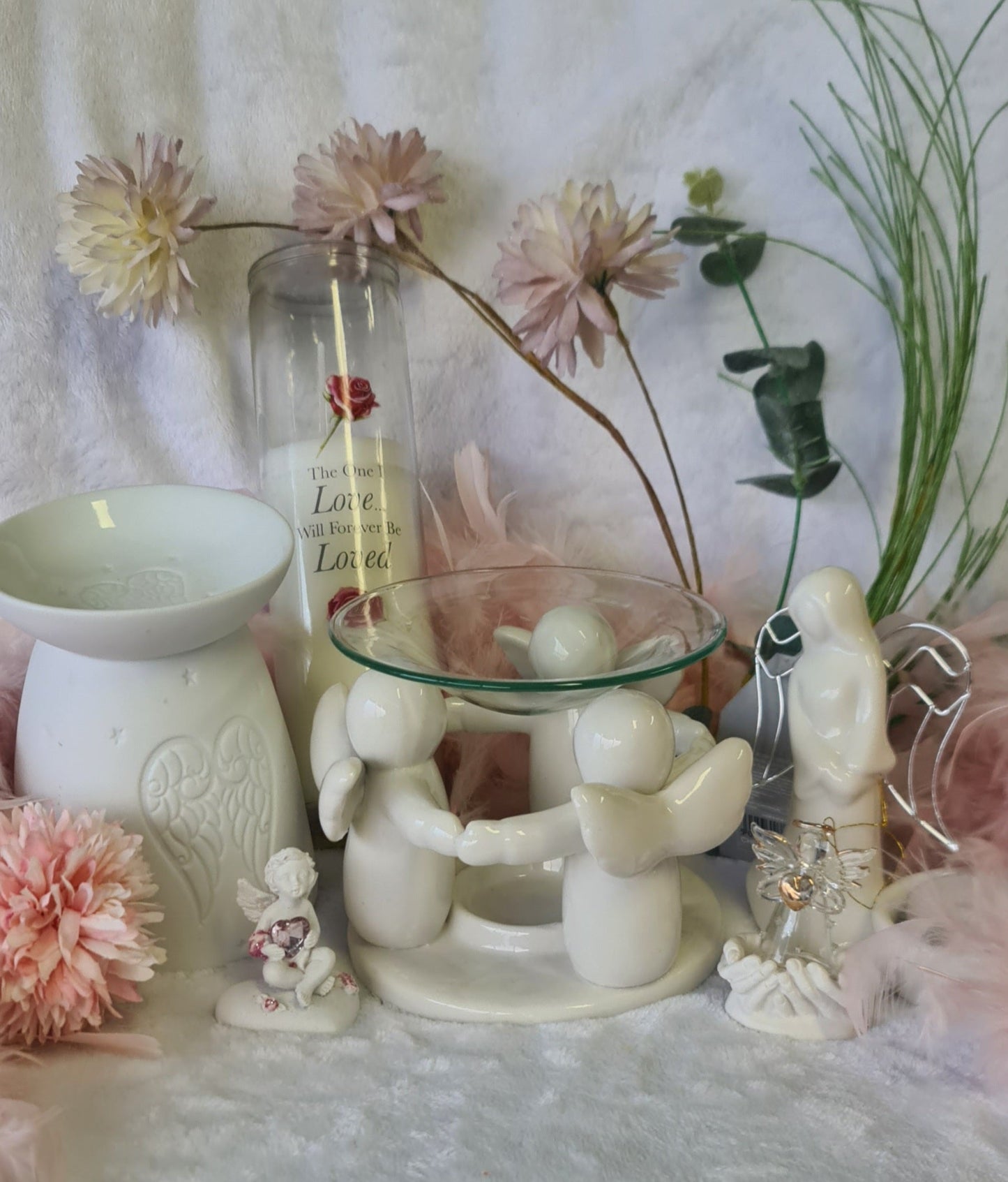 In memory Grandad tall candle