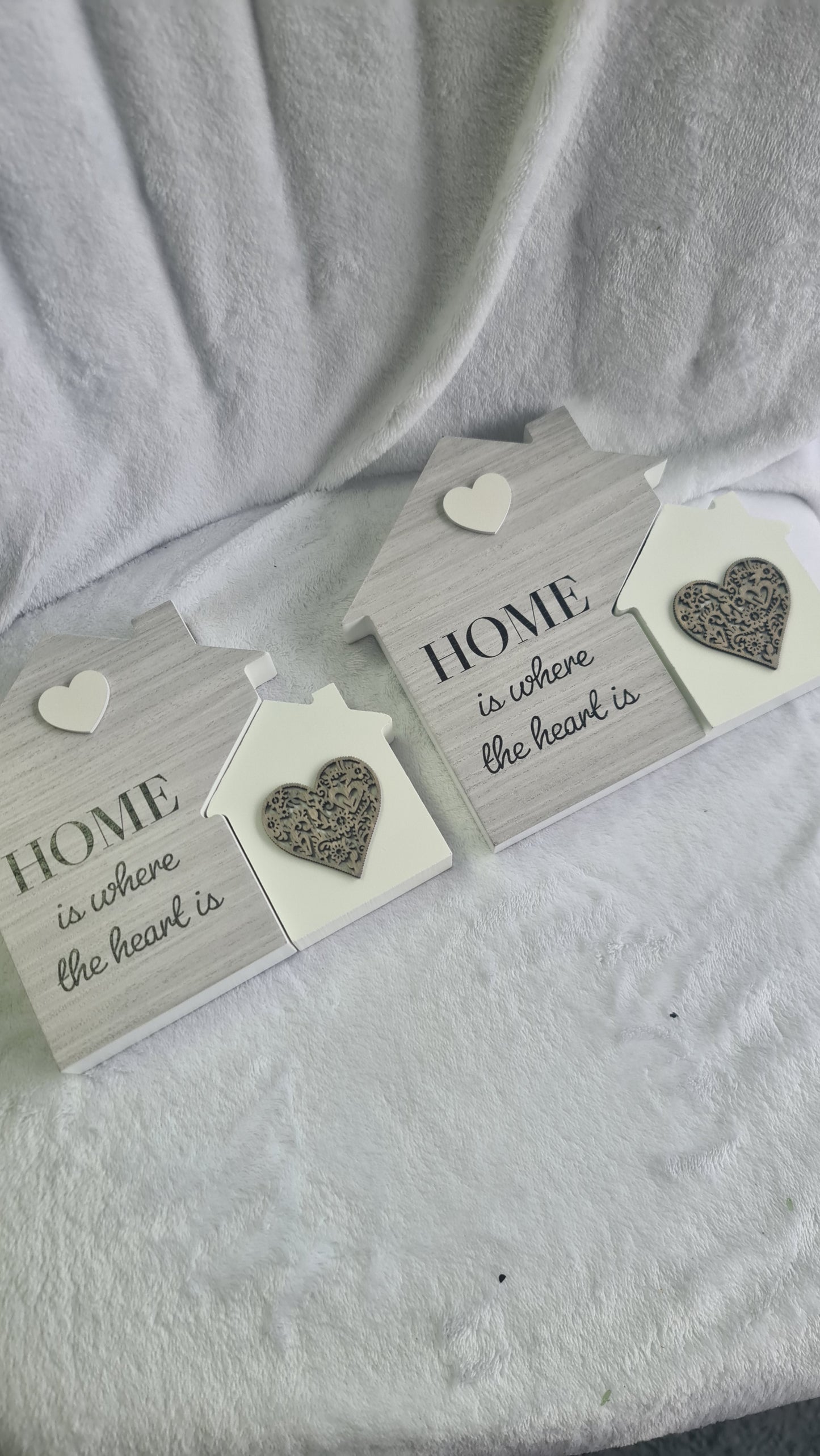 Home is where the heart is plaque