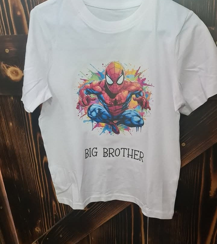 Big Brother Spiderman inspired T-shirt