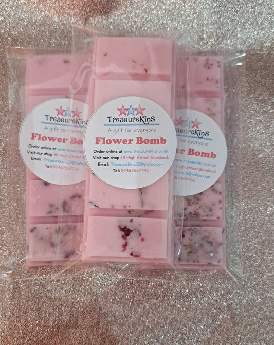 Flower Bomb inspired wax melts