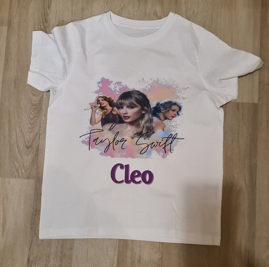 Peraonalised Taylor Swift T-shirt