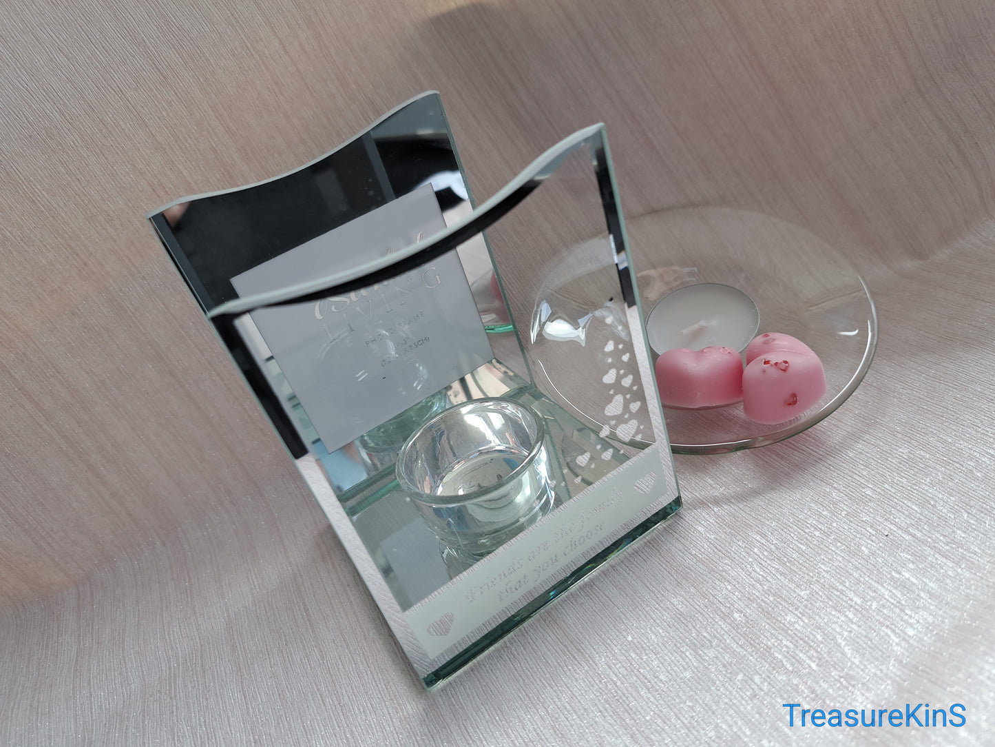 Glass Photo Friends Burner