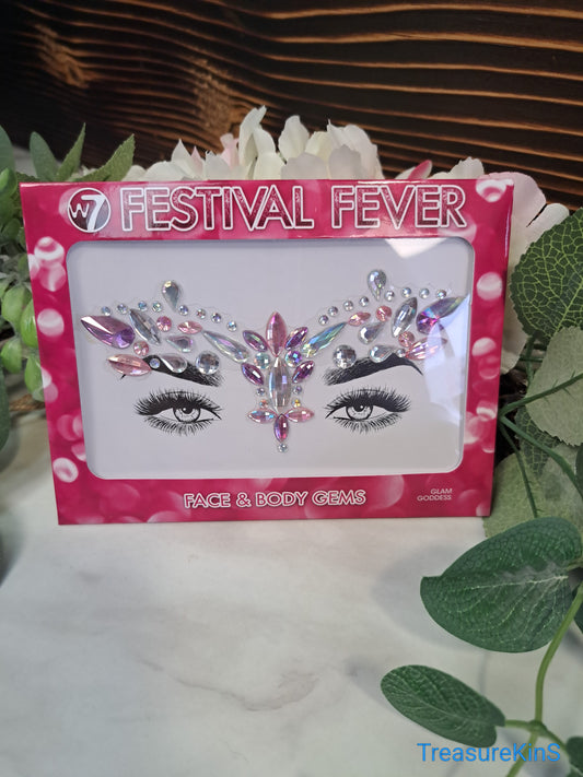 Festive Face gems