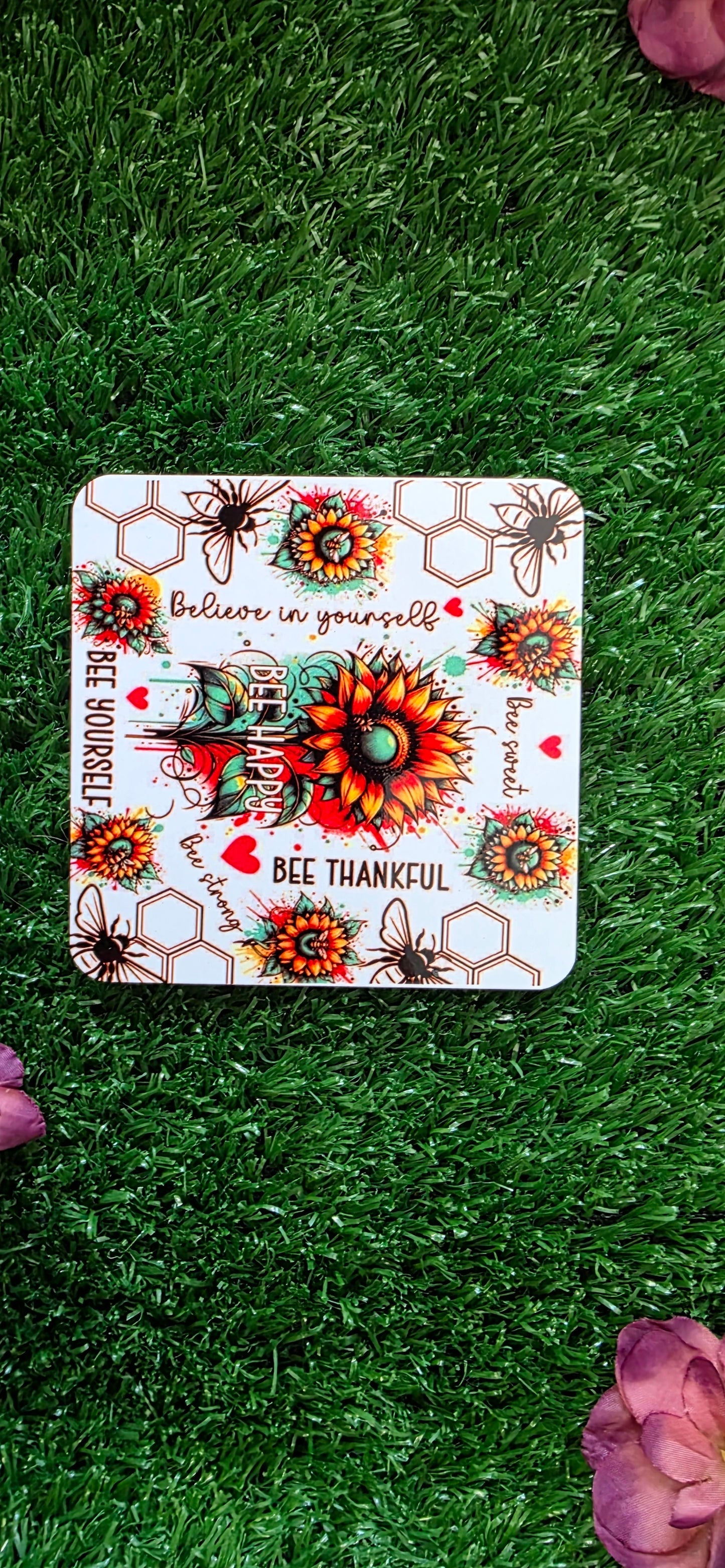 Bee Happy coaster - gift
