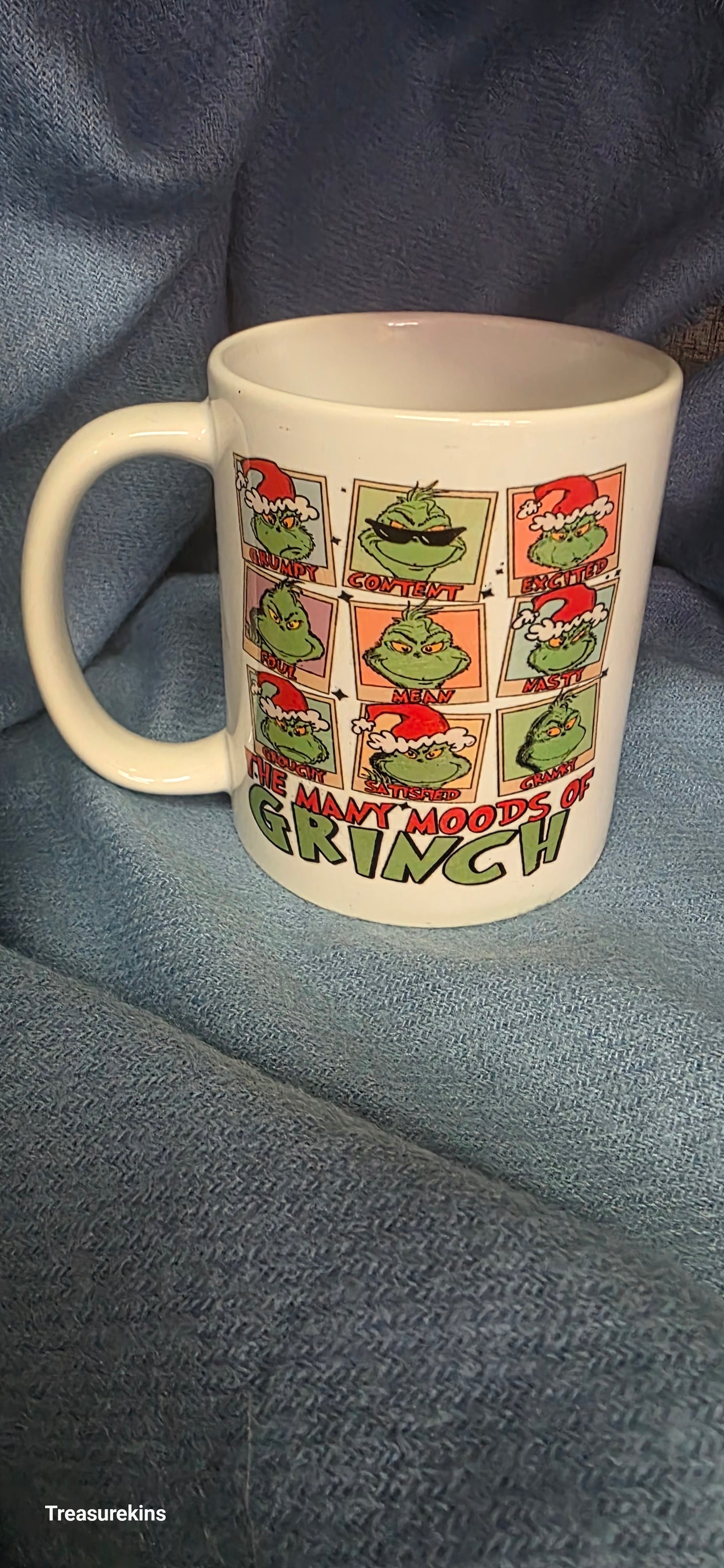 The many moods of grinch mug