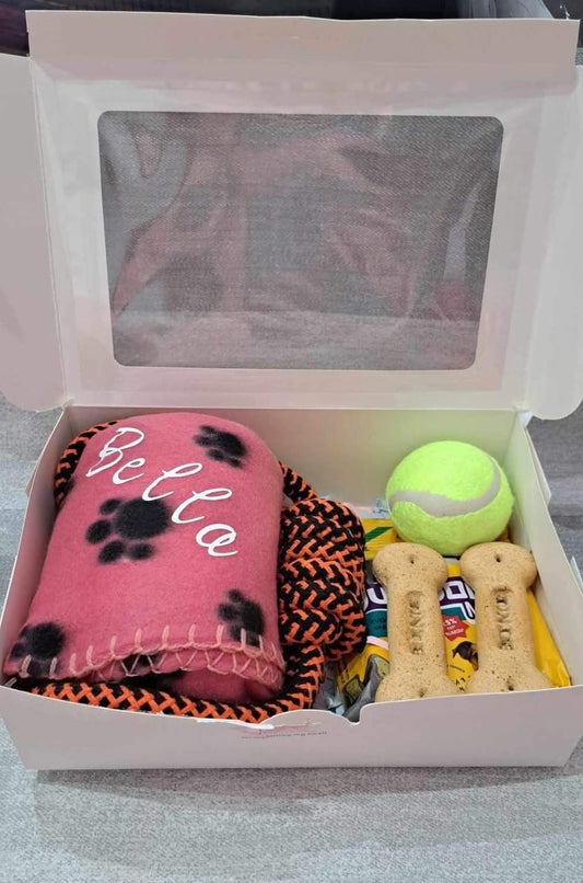Personalised Dog Treat Gift Box