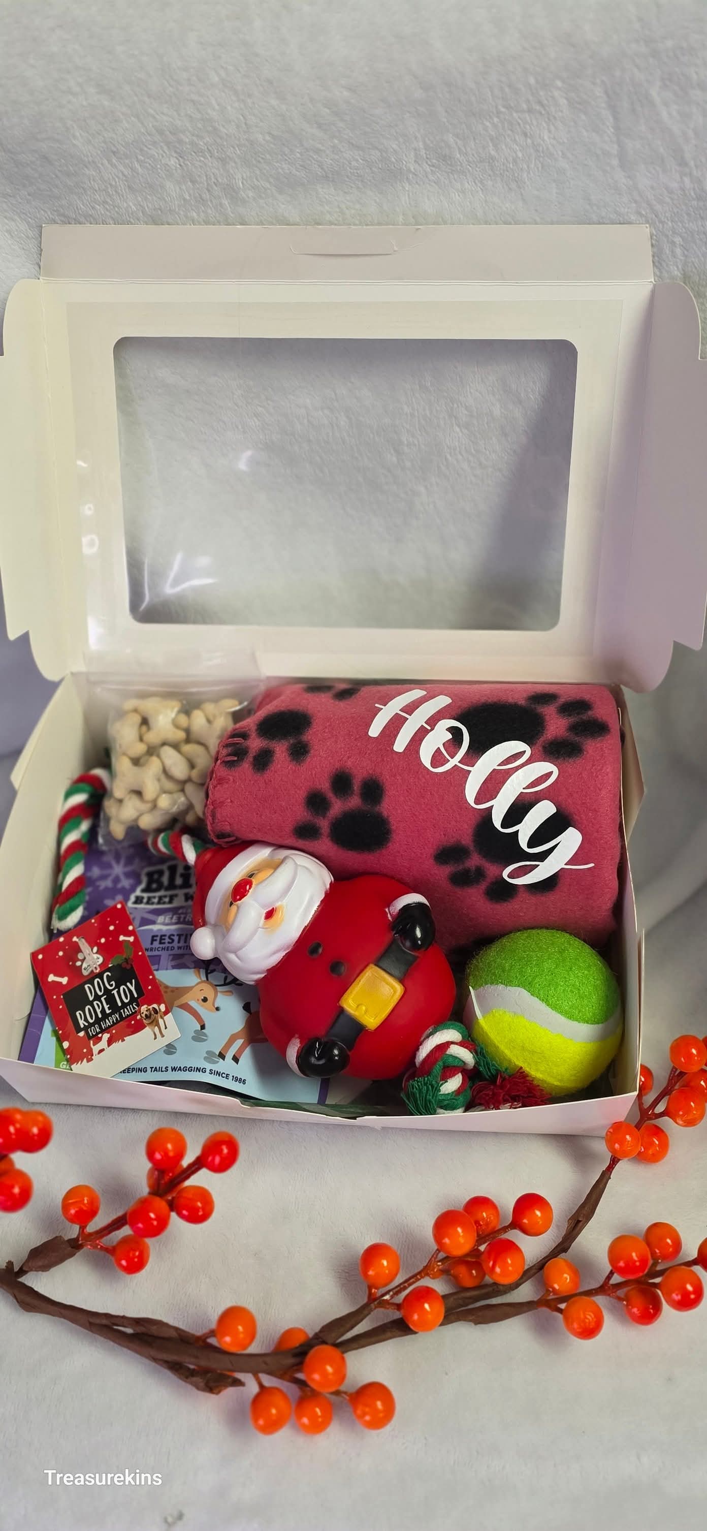 Personalised Dog Treat Gift Box