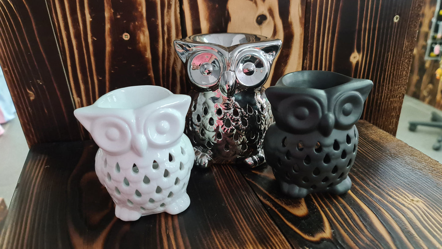 Large Silver Owl