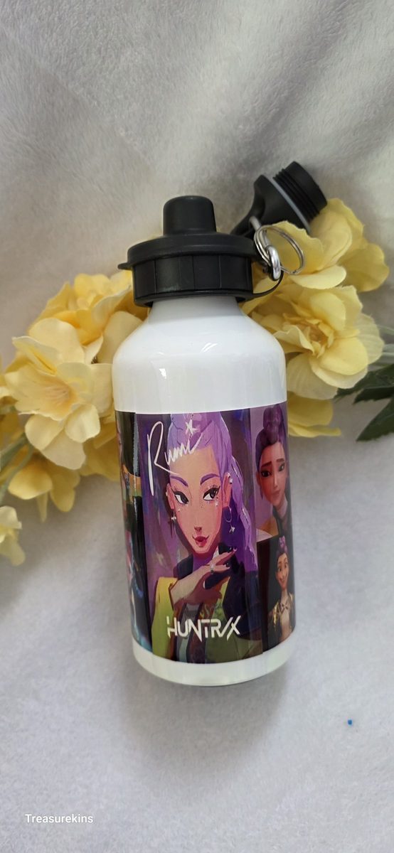 Huntrix KPOP Demon hunters RUMI personalised water bottle