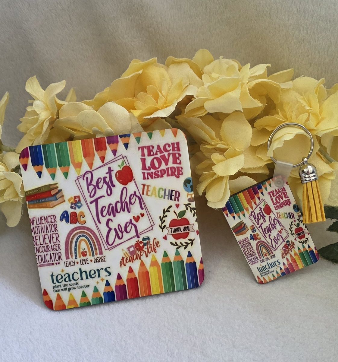 Best Teacher Ever various slogan Giftset - perfect teachers gift