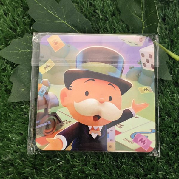 MONOPOLY themed coaster - Perfect for all those Monopoly Addicts