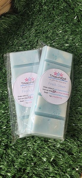 Fresh Linen scented soy wax melts (Laundry Inspired)