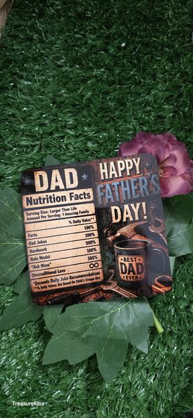 Fathers Day coaster - Perfect for Father's Day