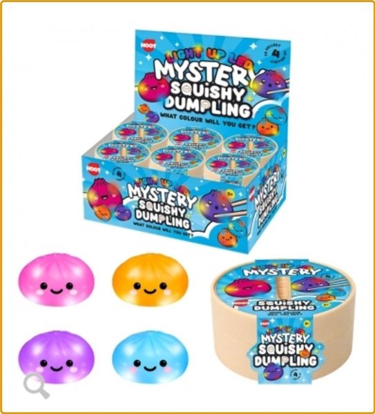 Mystrey Light up Air filled squishy dumplins