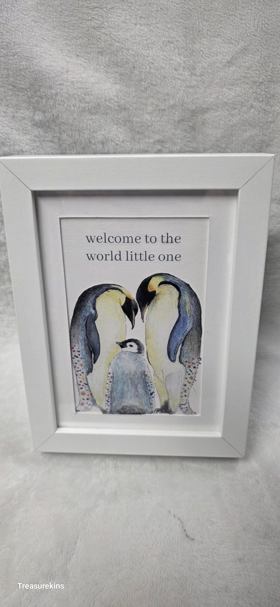 Welcome to the world little one Framed print