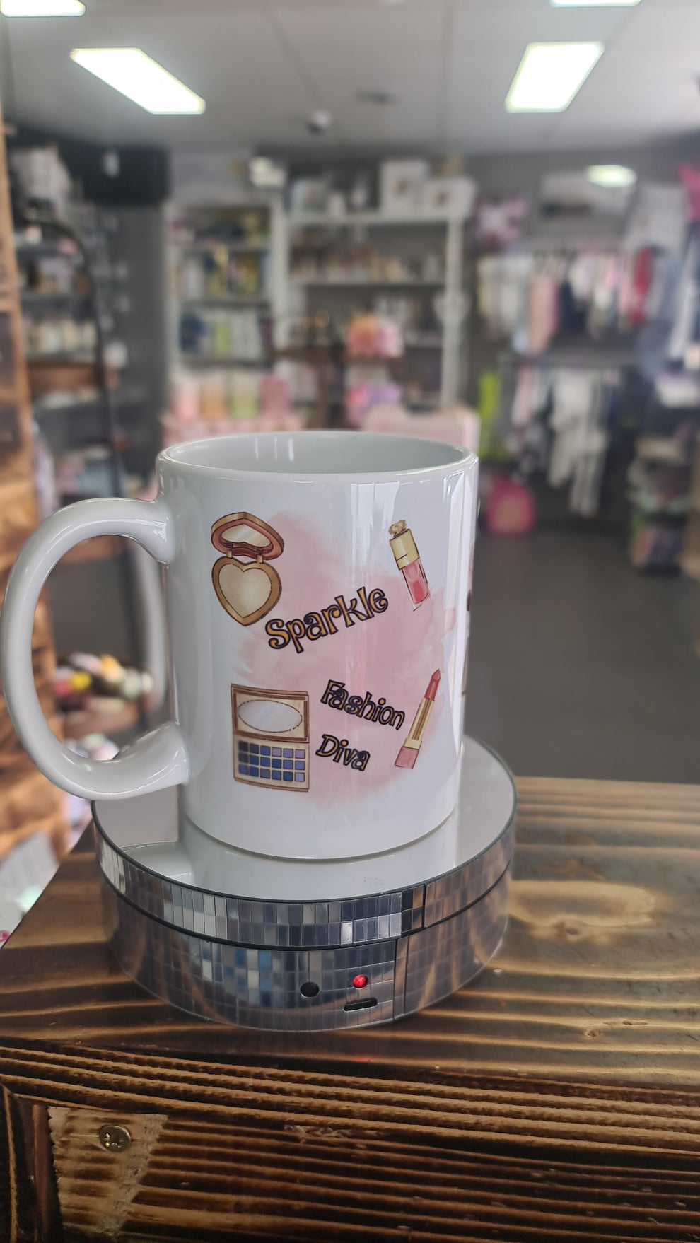 Personalised girly statement make up doll mug (PLouise inspired)