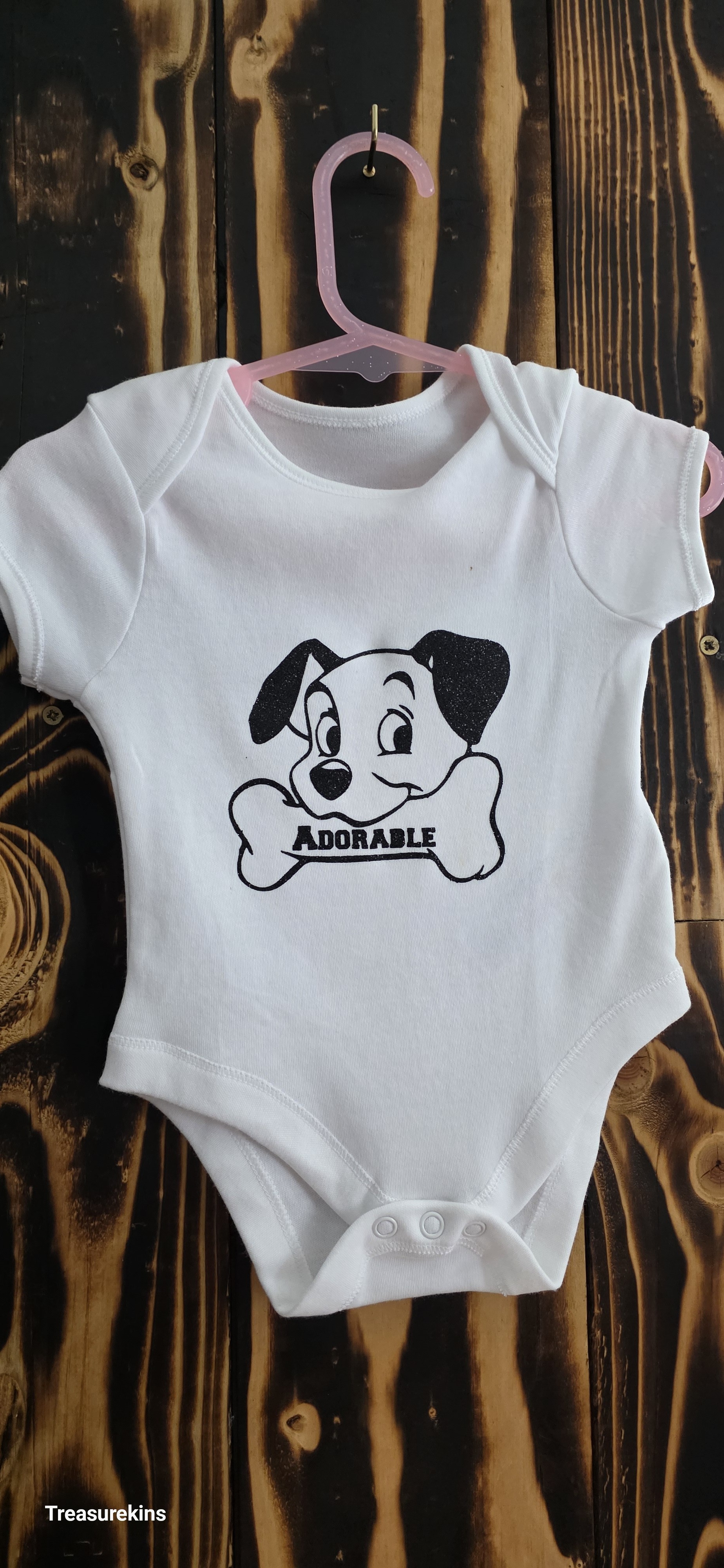Baby vest Adorable dalmatian dog