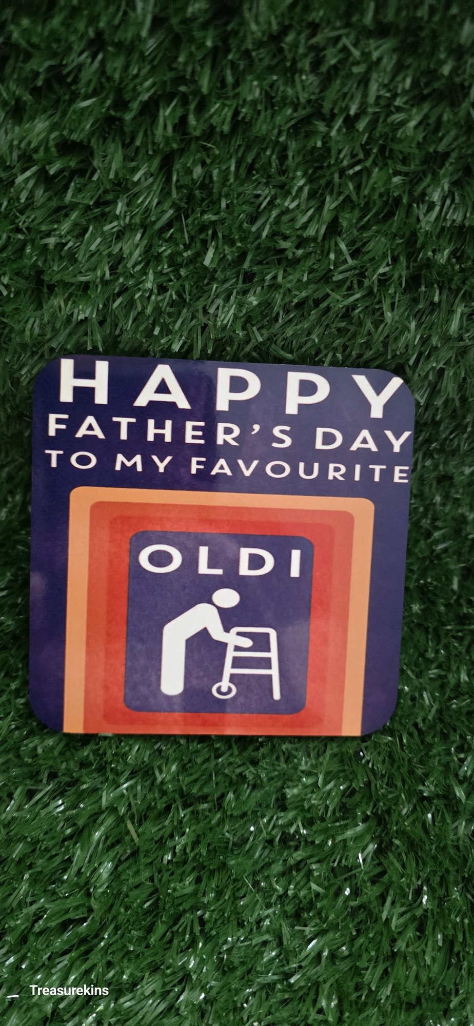 Favourite Oldi coaster - Perfect for Father's Day
